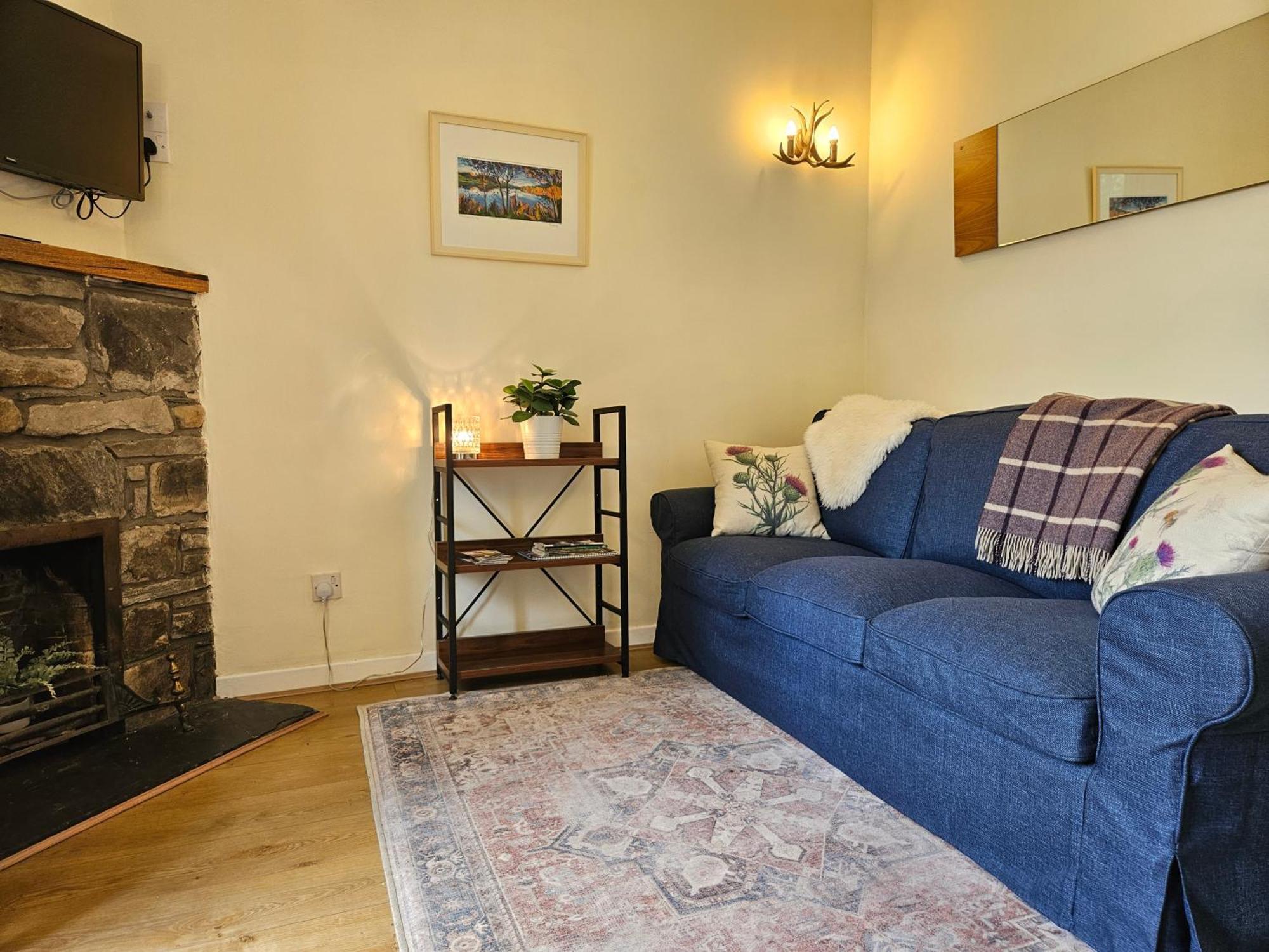 Cosy Peaceful One-Bedroom Cottage In Pitlochry Exterior foto